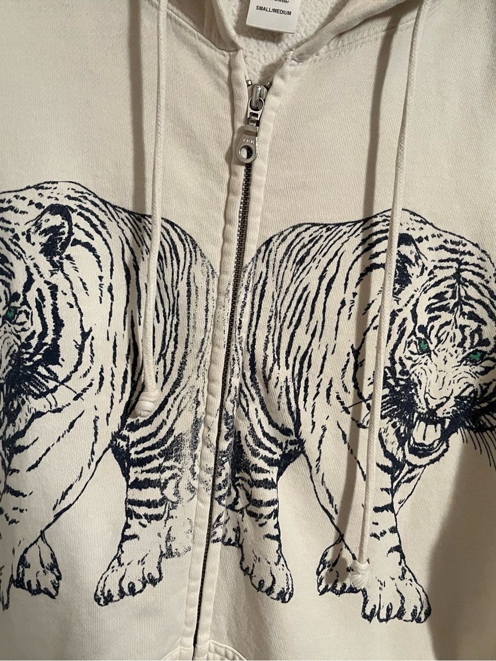 Urban Outfitters Tiger Graphic Full Zip Hoodie - Women’s S/M - Picture 2 of 4